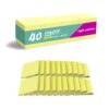 (40 Pads) Sticky Notes 3x3 Inches, Yellow Colors Self-Stick Pads