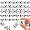 40 Pcs Mini Soccer Bouncy Balls,Small Rubber High Bouncing Soccer Balls