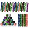 40PCS Pixel Slap Bracelets for Kids, Colorful Block Style Slap Wristbands, Video Game Inspired Party Favors, Birthday Goodie Bag Fillers, Classroom Prizes, Pinata Stuffers & Event Giveaways (40)