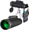 40x60 High Power Monocular Telescope with Holder & Tripod - BAK4 Prism