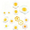 42 Pcs Egg Push Pins Fun Push Pins Cute Egg Thumbtacks Resin Food pushpins for Bulletin Board Cork Board Photos Notes
