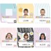 42pcs My Name is Tags for Classroom, Kids Photo Nameplates with Photo Space, Self Adhesive Desk Labels for Preschool Kindergarten 1st 2nd 3rd Grade, Bins Cubbies Back to School Decor