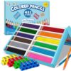 432 Count Colored Pencils Bulk, Color Pencils for Kids Classroom, 12 Colors
