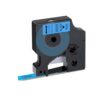 45016 S0720560 12mm Black on Blue Label Tape Compatible for Dymo D1 Label Maker Refills Work for LabelManager 160 210D 280 260P 360D 420P 450 450D