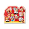 4553096-Melissa & Doug Large Farm Jumbo Knob Puzzle, 1 Ea