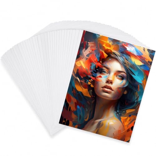 45 Sheets Mineral Stone Paper 9X 12 Inches (200gsm) Unbound Blank White Sketchbook Waterproof Paper Multi-Media Artists Pad for Alcohol Ink, Watercolor, Sketching, and Mixed Media Art