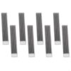 48 Pcs Solid Tracer Pencil Refills 2.8mm x 120mm Deep Holes Marker Leads for Woodworking Metal Carving Drafting Black