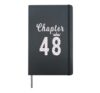 48th Womens Birthday Hardcover Journal, Black