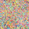 4 cups of Rainbow Chickpeas Sensory Bin Filler for Kids 1lb | Non-Toxic Colored Chickpeas for Sensory Play | Montessori Learning Toy | Fine Motor & Color Sorting Activity | Table Filler | Age 3+