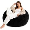 4 Ft Giant Bean Bag Chair for Adults, Cozy Plush Lounge Sofa for Living Room