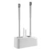 4 in 1 Wall Hanging Toilet Brush Kit Toilet Bowl Cleaner Brushes & Holders