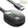 4K Output AIMIBO Wireless HDMI Display Dongle Adapter 2160@60Hz Ultra HD, Miracast Adapter Support AirPlay DLNA from i-Phone 17, Android, Tablet, Laptop, Windows, Mac-Book to TV/Monitor/Projector