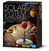 4M: Solar System Planetarium - Assemble Your Own 11.8" Model, Snap-Together, Glow-in-The-Dark Paint, DIY STEM Craft & Science Project Kit, Kids 8+