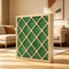 4 Pack Furnace Filter 20x20x1, Disposable AC Furnace HVAC Air Filter Replacement,30-Day Long-Lasting Performance, Heavy-Duty One-Piece Chipboard Frame
