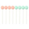 4 Pack Gel Pen Set, 8 Pieces Total, 0.5 mm point size, for School, Office, Study, Journaling