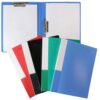 4PCS A4 Strong Clips File Folder Punchless Presentation Folders for Home School Office File folders