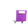 4PCS Chairback Buddy Pocket Chart Chair Pockets for Classrooms Seat Sacks Chair Back Storage Organizer with Storage Pocket(Purple)