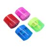 4 Pcs Pencil Sharpeners with Lid, 2026 Upgrade Two-Hole Sharpener, Colored Handheld Sharpener Suitable for Kids Adults Students School Class Home，4pcs Style B – Colours Selected at Random