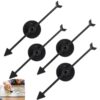 4Pcs Spinner Board Arrows, Plastic Suction Cup Game Accessories