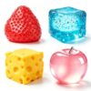 4 Pcs Squeeze Toys Set, Slow Rising Fidget Toy, Stress Relief for Adults, Classroom Prizes, Christmas, Party Favors, Stocking Stuffers