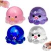 4 Pcs Squishy Octopus Stress Octopus Squishy Squishies Random Color