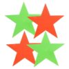 4Pcs Star Carpet Markers Non-Slip Floor Spots for Classroom Agility Training