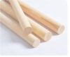4 PCS Wooden Dowel Rods - Unfinished Pine Craft Sticks for DIY Projects, 20cm Long, 1-2.5cm Diameter(2.5cm)