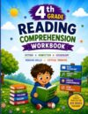 4th Grade Reading Comprehension Workbook: Reading Practice with Fiction, Nonfiction, Reading Skills & Vocabulary Activities