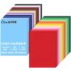 4" x 6" Cardstock, 300 Pack/30 Assorted Colors Colorful Thick Paper Cardstock Blank Colored Cards Stock for Invitations, Greeting Cards Making, Postcards, Photos, 250GSM Thick Paper Colorful