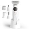 5-in-1 Bikini Trimmer for Women Electric Razor Shaver Facial & Pubic Hair Trimmer, Travel Cordless Body Shaver for Face/Legs/Underarm