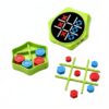 5-in-1 Electronic Tic Tac Toe Game for Kids - Rechargeable & Silent