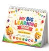 5-Minute Bedtime Stories for Kids 25 Illustrated Topic to Help Children Ages 1-4 Relax, Sleep & Bond with Gentle Life Lessons Spiral Bound Flip Book with ABCs, Numbers 250 GSM Matte Paper | 14 x 11.5