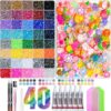 50000Pcs Rhinestones & 100PCS Resin Charms Kit Fake Fruit Flowers Animals for Bag Phone Junk Case, Slim Charms with 6PCS B7000 Glue