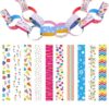 500 Paper Chain Strips, Peel-and-Stick, Double-Sided, Birthday