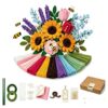 500 Pc Pipe Cleaners Flower Making Kit, Assorted 10 Colors