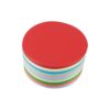 500 Pcs 10cm Colourful Paper Circles Assorted Colour Round Cutouts Multi Coloured Construction Paper Craft Folding Paper School Cut Out Paper for Classroom Student