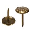 500pcs Brass Thumb Tacks, Decorative Push Pins for Upholstery & Furniture