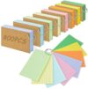 500PCS Colored Index Cards, 3x5 Inches Flash Cards with Ring (3x5(800))