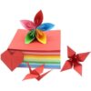 500Pcs Double Sided Origami Paper 15x15cm Craft Cardstock for DIY Scrapbooking Jewelry Making