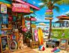 500 Piece Jigsaw Puzzle for Adults – Tropical Beach Shack Scene with Surfboard Van, Dog, Flamingo & Surf Vibes, Colorful Beach Bar Vacation Puzzle for Home Decor & Gift, 20.5 x 15 in