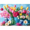 500 Piece Puzzle for Adults, Beautiful Flower Puzzles for Adults Senior, Age 12+, Tulip Rose Jigsaw Puzzles 500 Pieces, Challenging Puzzle Perfect Game Nights for Family Friend 20.5 X 15 Inches