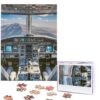 500 Piece Puzzles for Adults Personalized Wooden Puzzles Airplane Cockpit Jigsaw Puzzles Gift Custom Puzzle from Photos Challenging Puzzles for Family Wedding Christmas Birthday Gifts 20.4 x 15 in