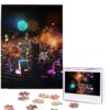 500 Piece Puzzles for Adults Personalized Wooden Puzzles Colorful Music Notes Jigsaw Puzzles Gift Custom Puzzle from Photos Challenging Puzzles for Family Wedding Christmas Birthday Gifts 20.4 x 15 in