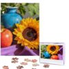 500 Piece Puzzles for Adults Personalized Wooden Puzzles Colorful Thing Jigsaw Puzzles Gift Custom Puzzle from Photos Challenging Puzzles for Family Wedding Christmas Birthday Gifts 20.4 x 15 in