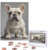 500 Piece Puzzles for Adults Personalized Wooden Puzzles French Bulldog Jigsaw Puzzles Gift Custom Puzzle from Photos Challenging Puzzles for Family Wedding Christmas Birthday Gifts 20.4 x 15 in