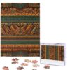 500 Piece Puzzles for Adults Personalized Wooden Puzzles Vintage Pattern Jigsaw Puzzles Gift Custom Puzzle from Photos Challenging Puzzles for Family Wedding Christmas Birthday Gifts 20.4 x 15 in