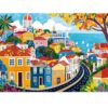 500 Pieces Puzzle for Adult,Fun Colorful Town Building Jigsaw Puzzle for Adults Seniors,Unique Landscape Lover Puzzle,Challenging Family Activity Games Gifts for Family, Friends, Men, Women,20.5*15 In