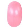 50cm Pink PVC Yoga Ball, Inflatable Doughnut Exercise Ball for Stability Seating, Suitable for Students and Adults