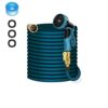 50 ft Garden Hose with 10 Function Nozzle Lightweight Water Hose for Garden, Patio, RV and Car Washing