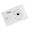 50MP Clear 4K Digital Camera for Kids, Creative Photographer Accessories with 8x Zooming and LED Flash